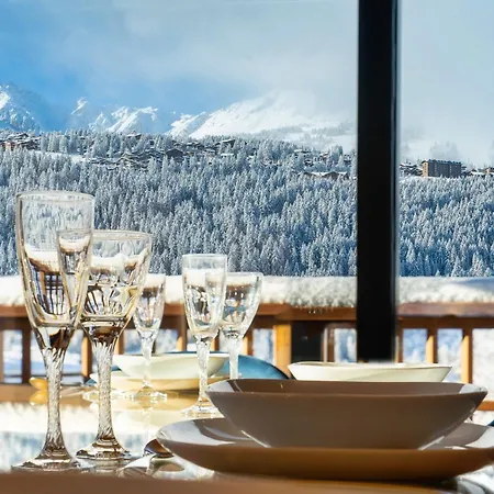 Chalet Les Clarines D'or,villa Avec Piscine,jacuzzi Et Sauna , Aux Pieds Des Pistes De , Pour 12 Personnes